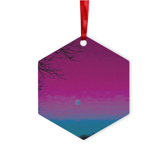 Twilight Metal Hanging Ornament