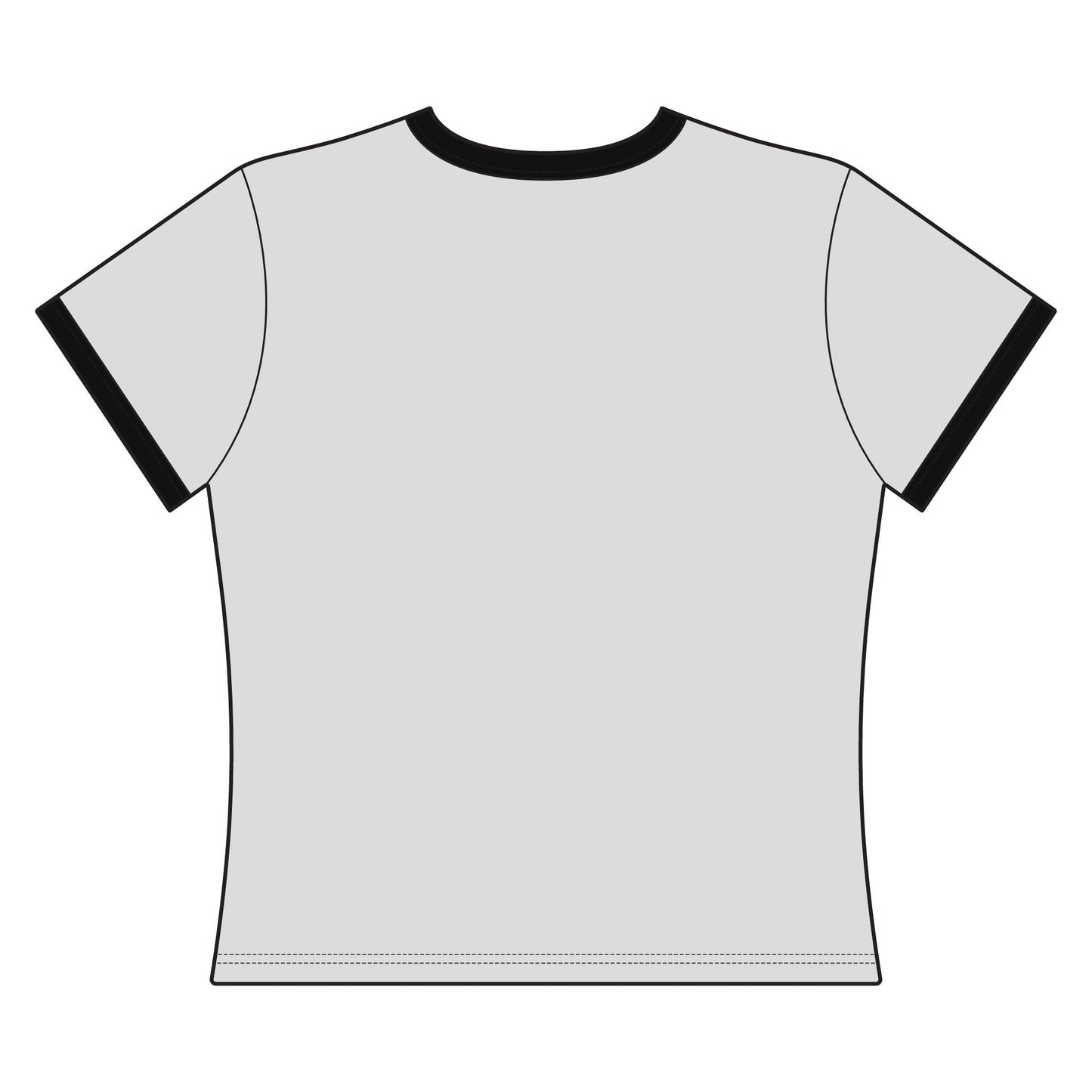 Looks Sweet. Bites Hard Women's Ringer Tee