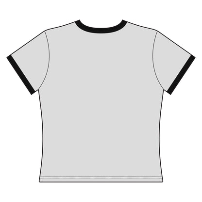 Looks Sweet. Bites Hard Women's Ringer Tee