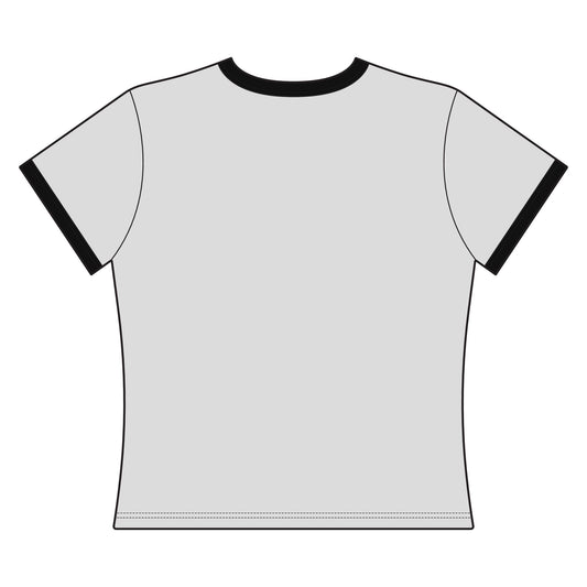 Looks Sweet. Bites Hard Women's Ringer Tee