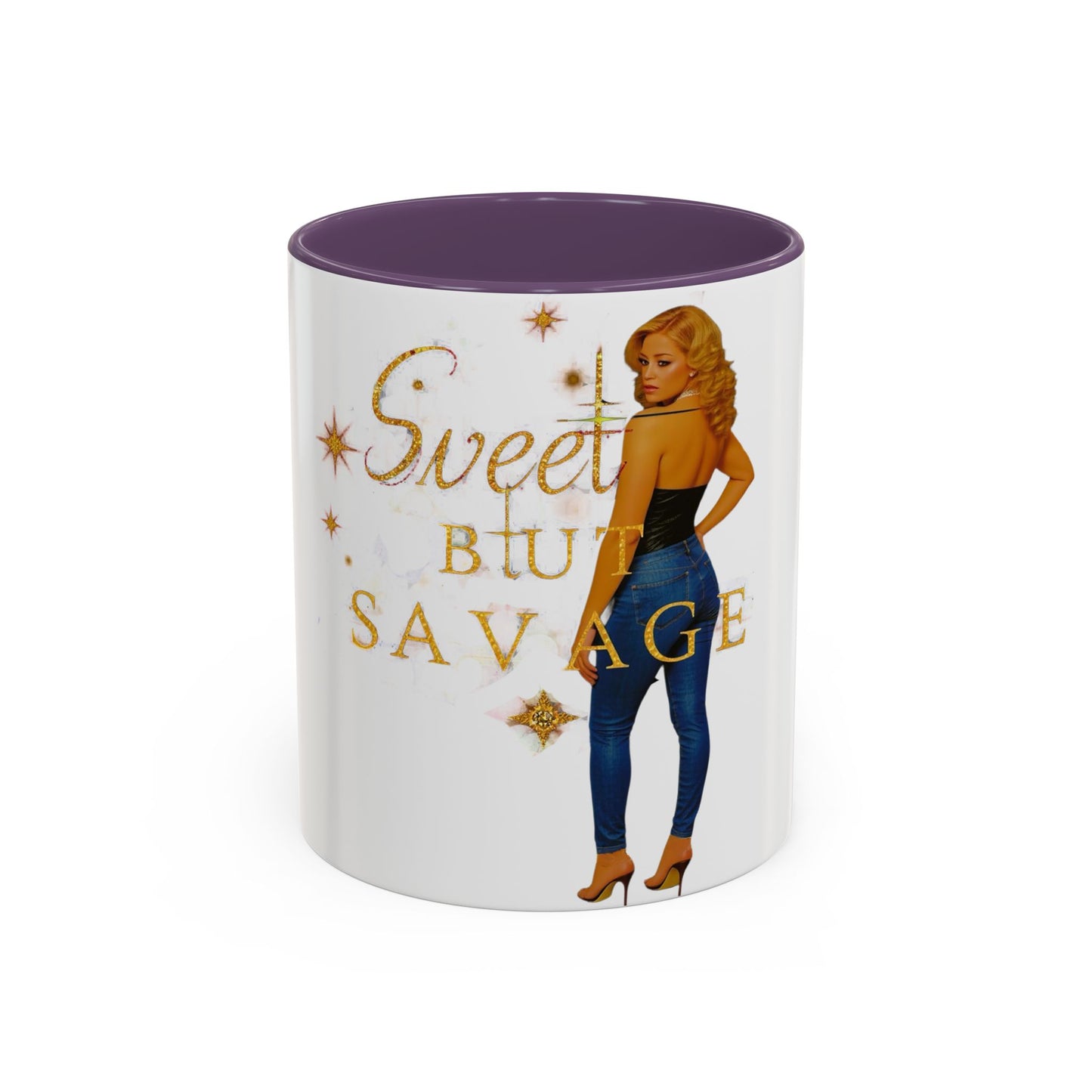 Sweet But Savage Accent Coffee Mug - Fun Gift for Coffee Lovers, Unique Drinkware, Inspirational Kitchen Decor, Birthday or [...]