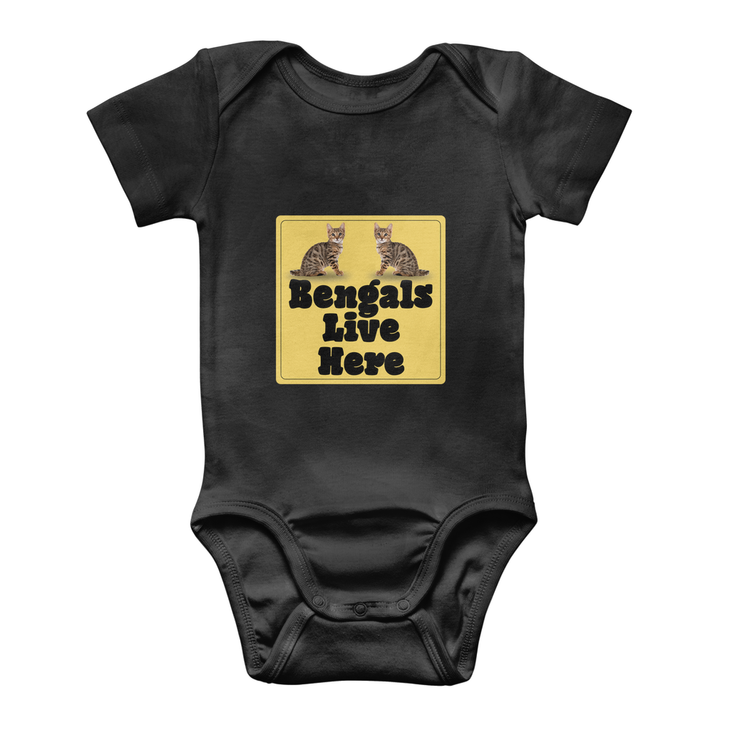 Bengals Classic Baby Onesie Bodysuit