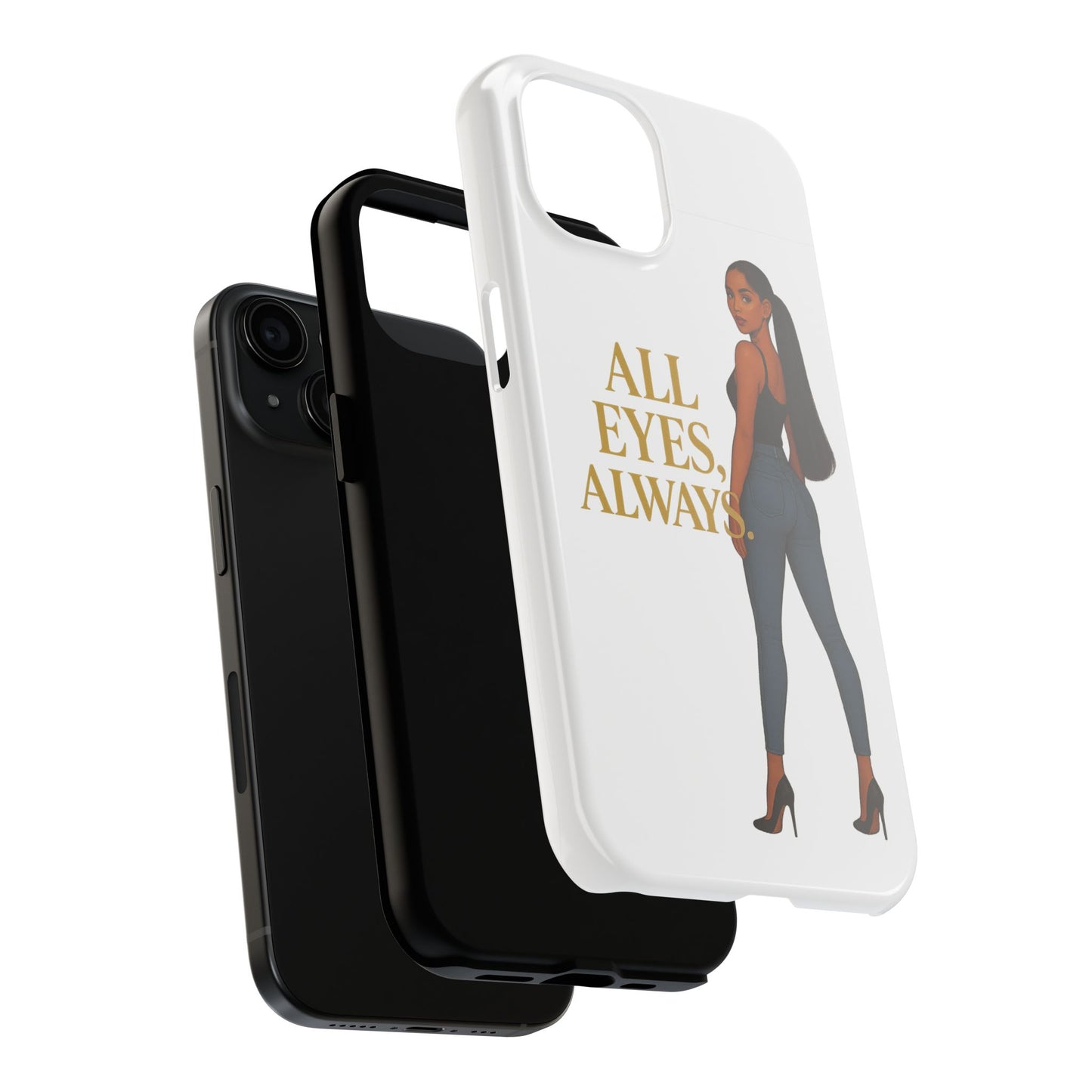 Stylish Tough Phone Case with Empowering Design, Protective Mobile Cover, Gift for Her, Trendy Accessories for Any Occasion, Fashion [...]