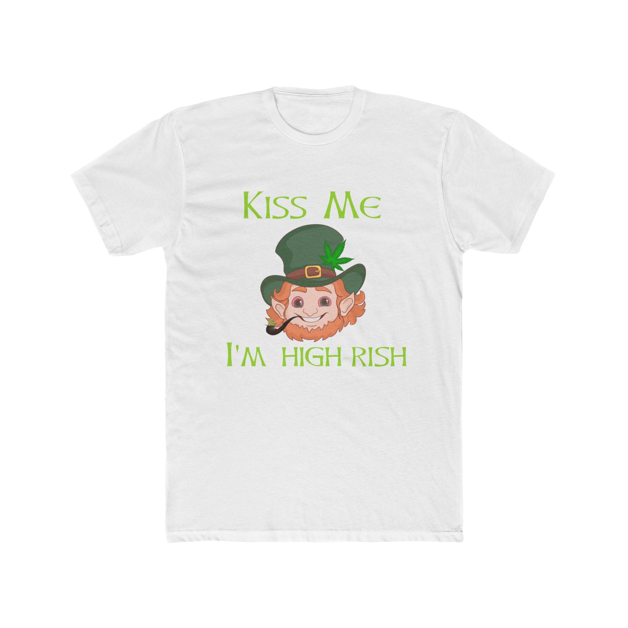 Kiss Me I'm High-Rish St. Patrick's Day Tee – Morbid Candy Shop
