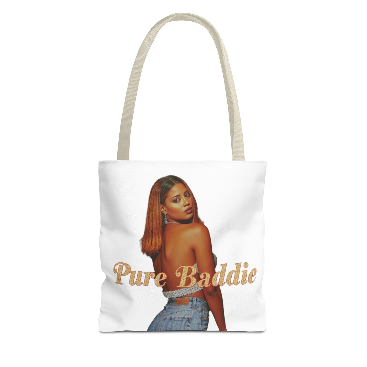 Stylish Tote Bag - Pure Baddie | Trendy Accessory for Fashion Lovers, Summer Outings, Festivals, Gift for Friends, Everyday Use