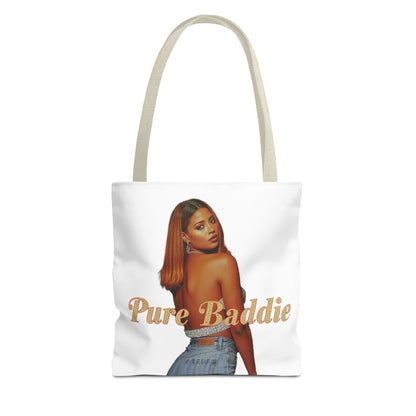 Stylish Tote Bag - Pure Baddie | Trendy Accessory for Fashion Lovers, Summer Outings, Festivals, Gift for Friends, Everyday Use