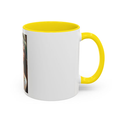 Mystic Jewel Princess  Coffee Mug — Elegant Feminine Art Ceramic