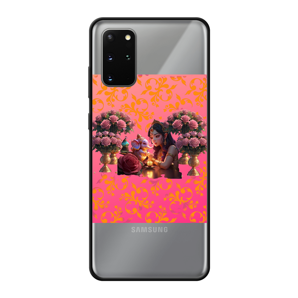 Best Friend Back Printed Black Soft Phone Case