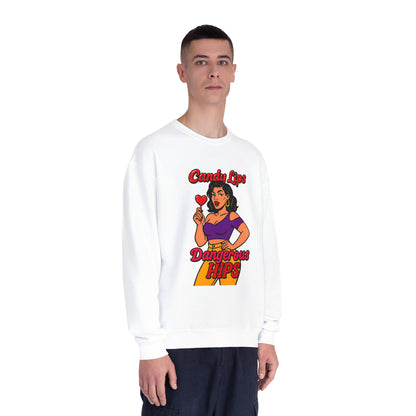 Sweet & Sassy Crewneck Sweatshirt, Cozy Gift, Trendy Apparel, Casual Outfit, Birthday/Party Wear