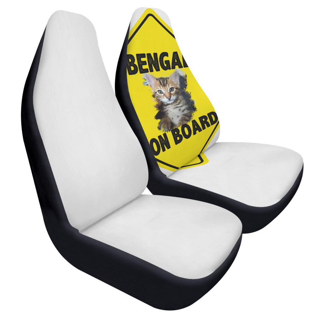 Bengal on Board Car Seat Covers (2 Pcs) – Morbid Candy Shop