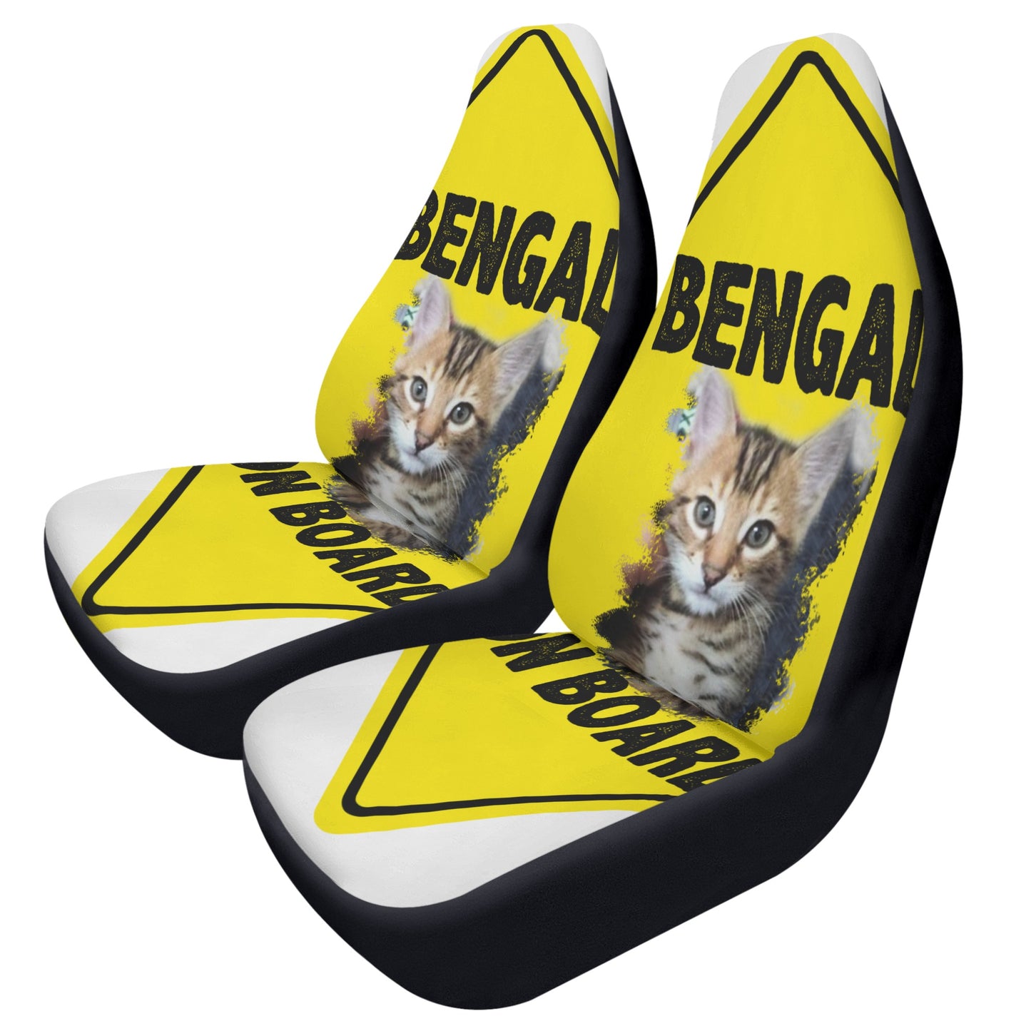 Bengal on Board Soft Front Car Seat Covers