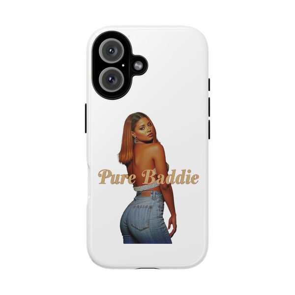 Pure Baddie Phone Cover, Protective Case, Fashion Accessory, Unique Gi ...