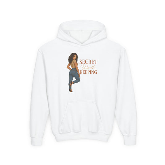 Youth Hoodie with Inspirational Design - Perfect for Casual Wear, Gifts, Birthdays, and Motivational Occasions