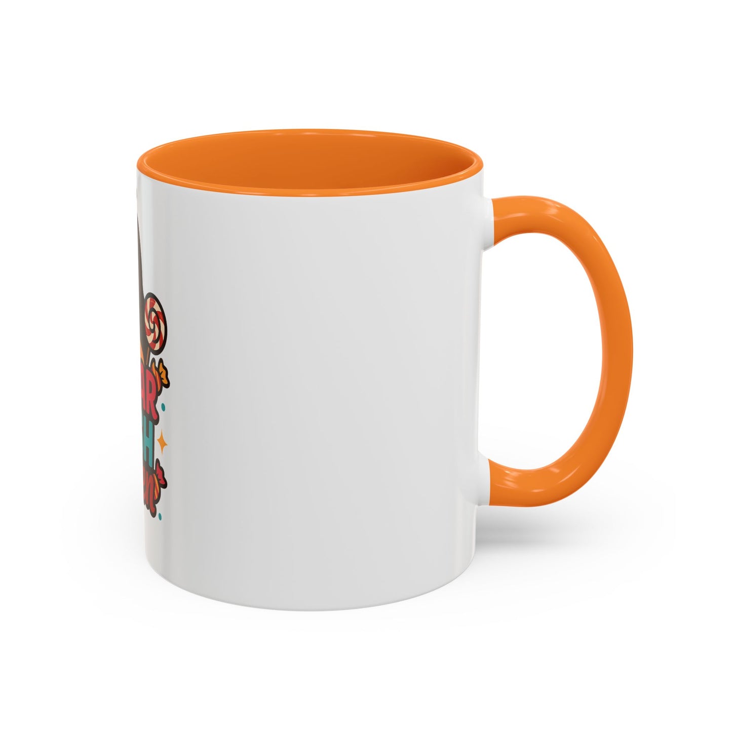 Colorful Sugar Rush Queen Mug, Fun Gift for Sweet Lovers, Cute Coffee Cup, Birthday, Celebration, Drinkware