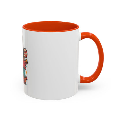 Colorful Sugar Rush Queen Mug, Fun Gift for Sweet Lovers, Cute Coffee Cup, Birthday, Celebration, Drinkware