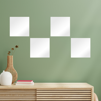 Harmonious Square Wall Tiles Set of 4