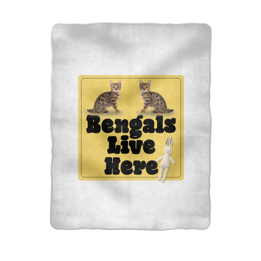 Bengals Sublimation Baby Blanket