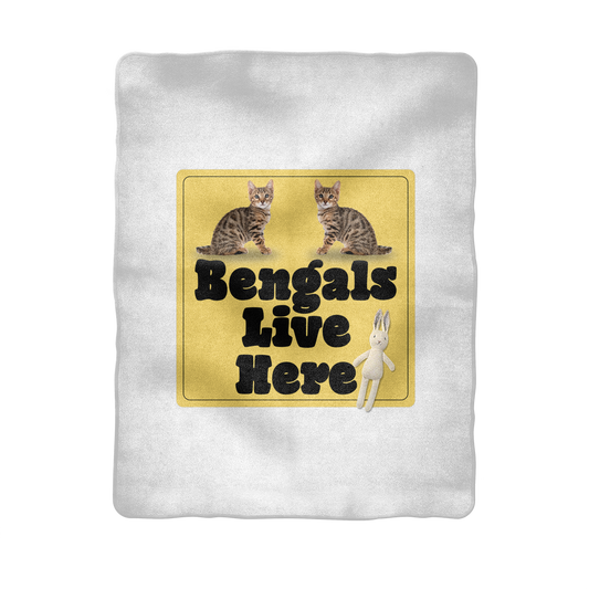 Bengals Sublimation Baby Blanket