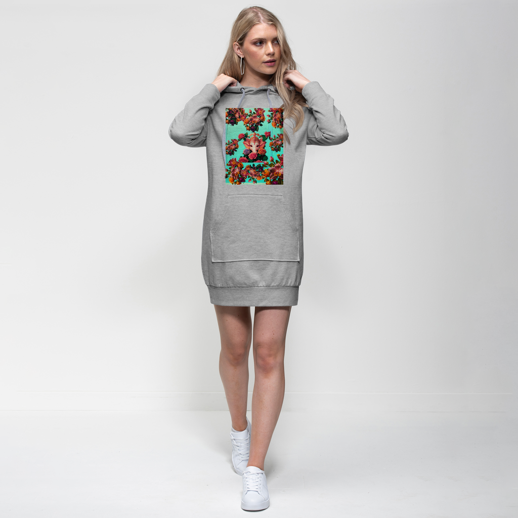 Harmonious Premium Adult Hoodie Dress