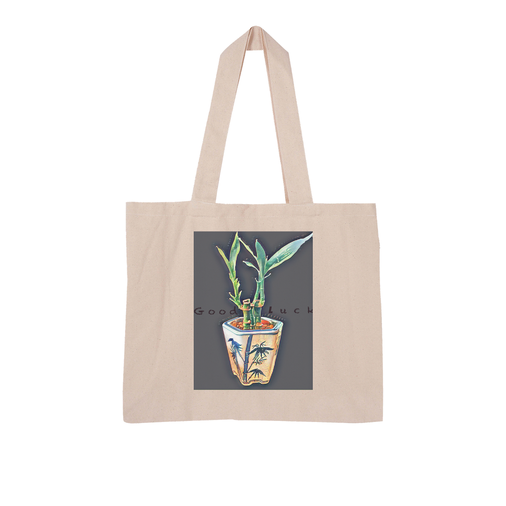 Good Luck Large Organic Tote Bag