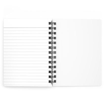 Chic Spiral Bound Journal - Perfect for Fashion Lovers, Gift for Women, Stylish Notebook, Motivational Diary, Trendy Stationery