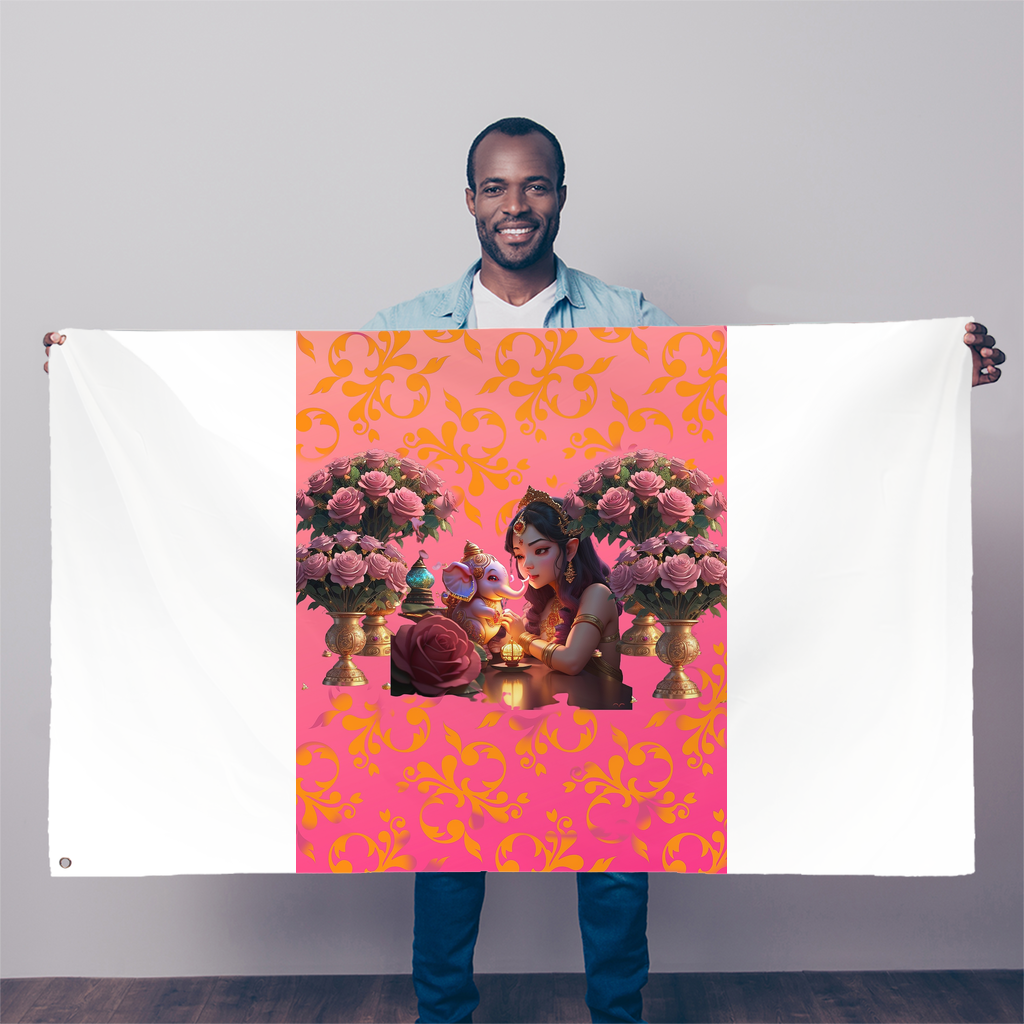 Best Friend Sublimation Flag