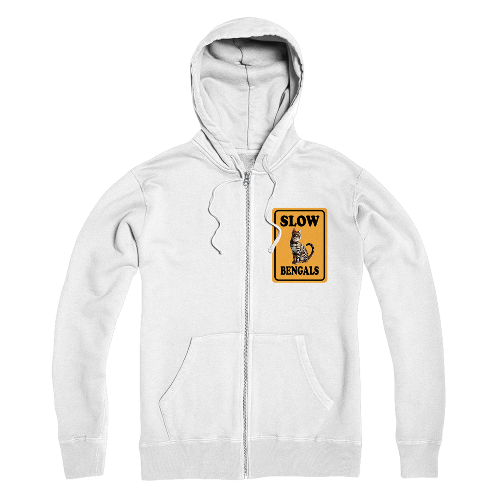 slow bengals Premium Adult Zip Hoodie