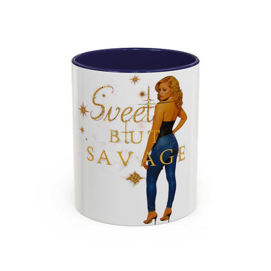Sweet But Savage Accent Coffee Mug - Fun Gift for Coffee Lovers, Unique Drinkware, Inspirational Kitchen Decor, Birthday or [...]