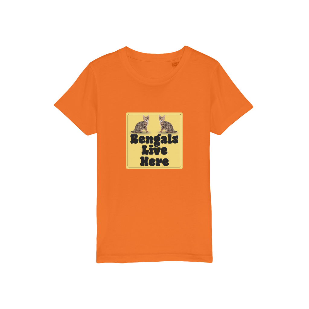 Bengals Organic Jersey Kids T-Shirt