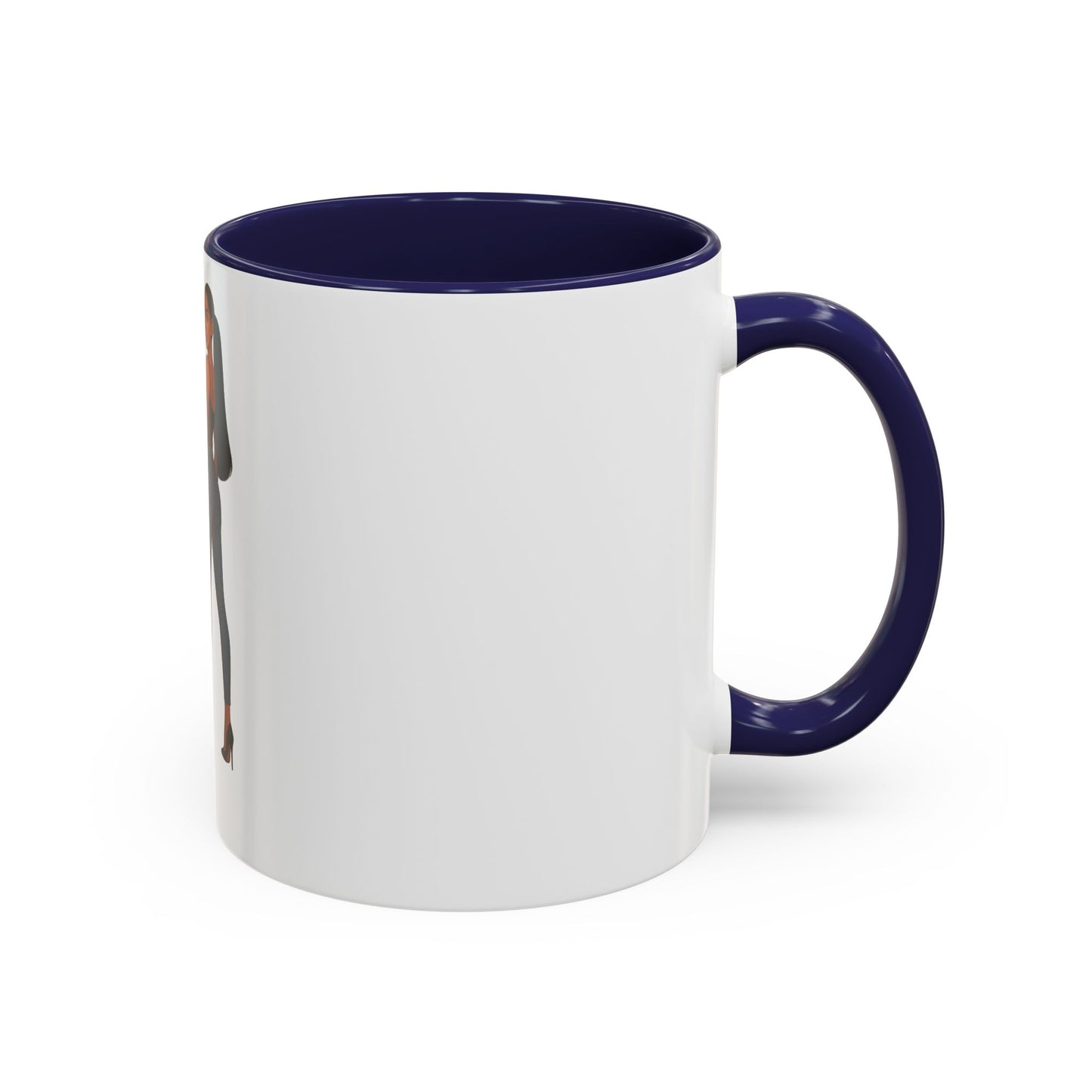 Chic Accent Coffee Mug, Eye-Catching Mug for Coffee Lovers, Perfect Gift for Her, Stylish Drinkware, All Eyes Always Design