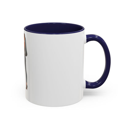 Chic Accent Coffee Mug, Eye-Catching Mug for Coffee Lovers, Perfect Gift for Her, Stylish Drinkware, All Eyes Always Design