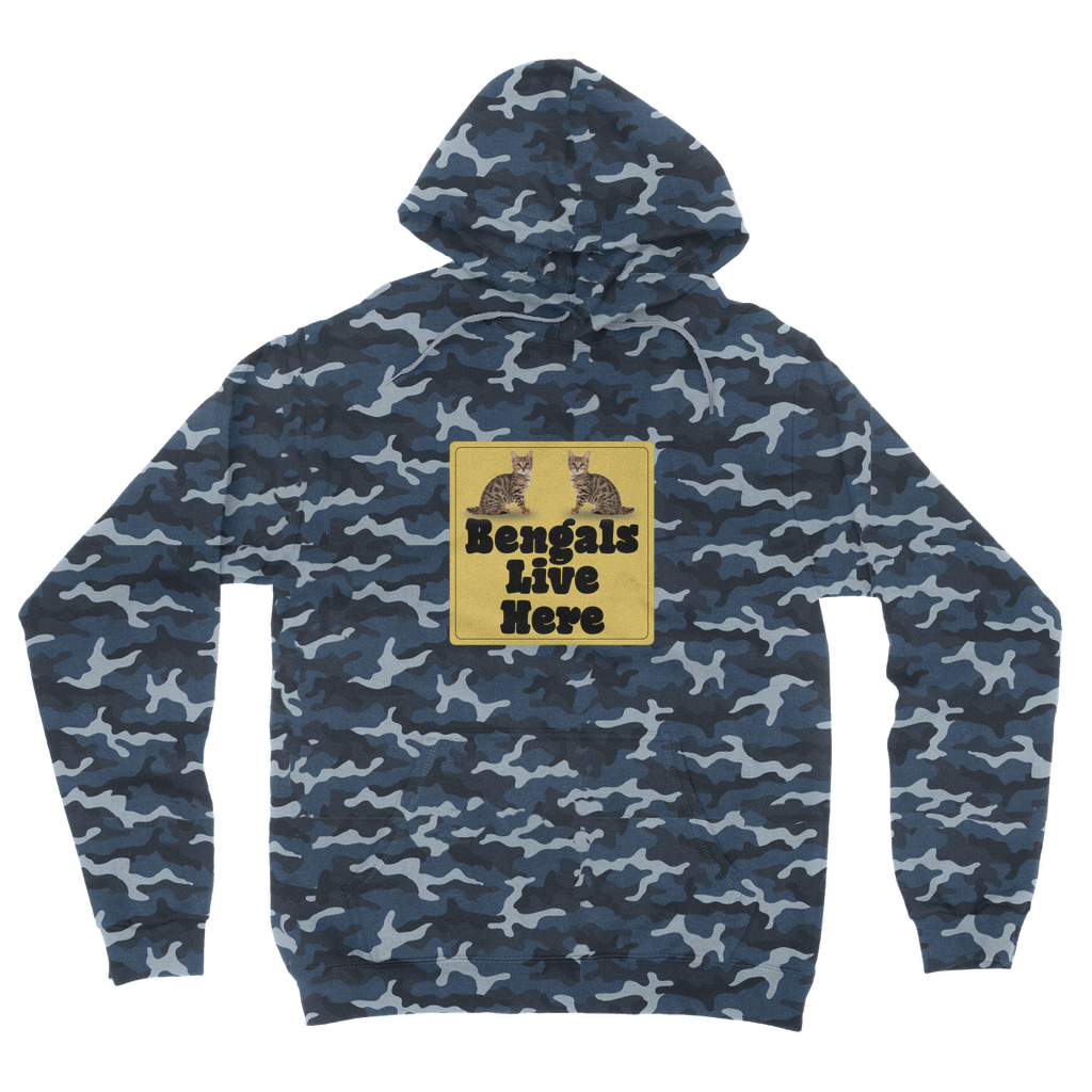 Bengals Camouflage Adult Hoodie