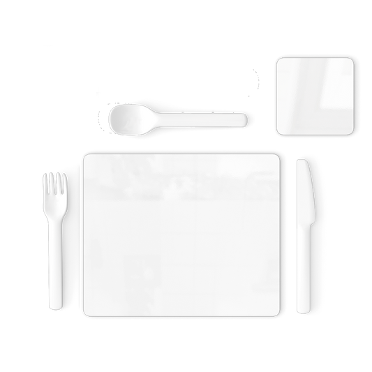 Bengals Single Placemat and Coaster Set