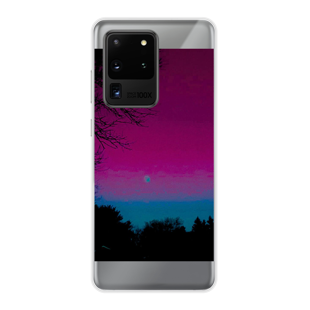 Twilight Back Printed Transparent Soft Phone Case