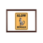 slow bengals Sublimation Wall Plaque