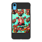 Harmonious Back Printed Black Hard Phone Case