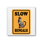 slow bengals Premium Stretched Canvas