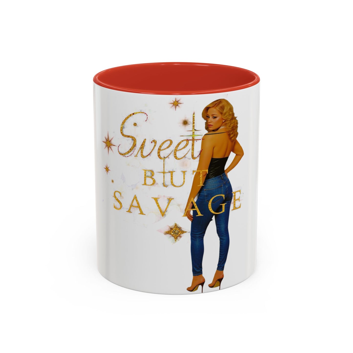 Sweet But Savage Accent Coffee Mug - Fun Gift for Coffee Lovers, Unique Drinkware, Inspirational Kitchen Decor, Birthday or [...]