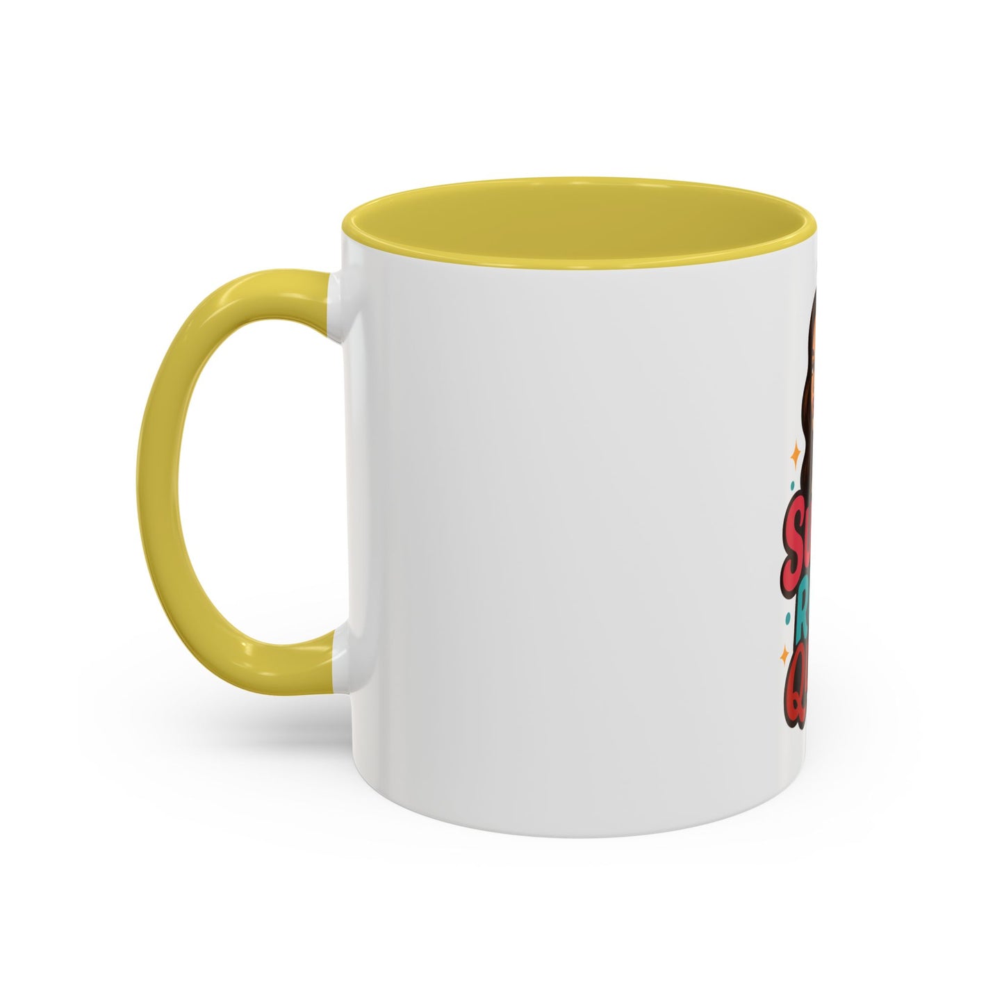 Colorful Sugar Rush Queen Mug, Fun Gift for Sweet Lovers, Cute Coffee Cup, Birthday, Celebration, Drinkware