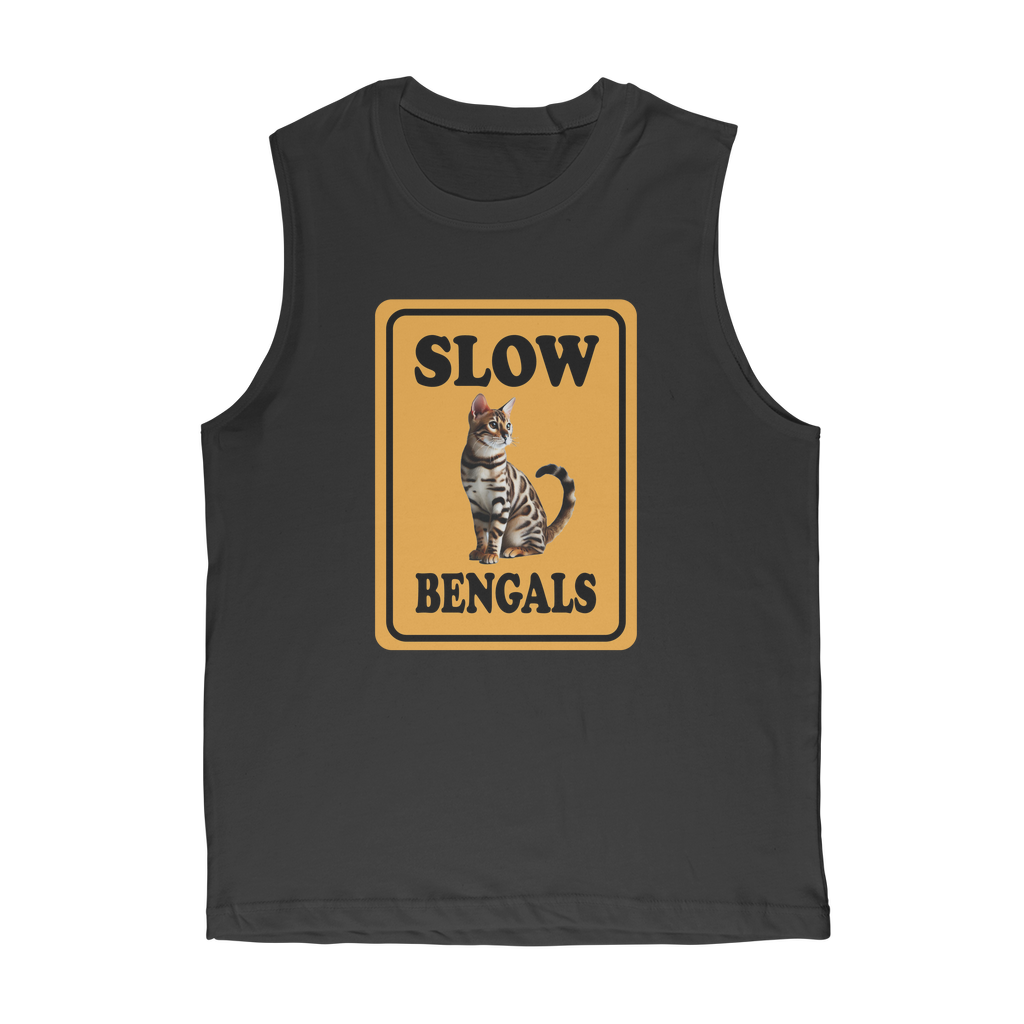 slow bengals Premium Adult Muscle Top