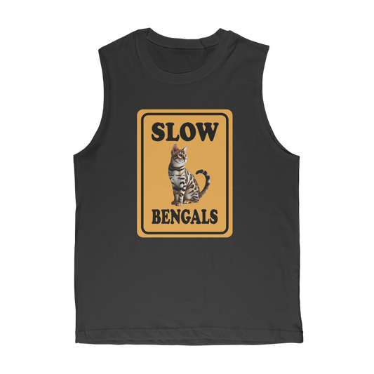 slow bengals Premium Adult Muscle Top