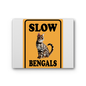 slow bengals Premium Stretched Canvas