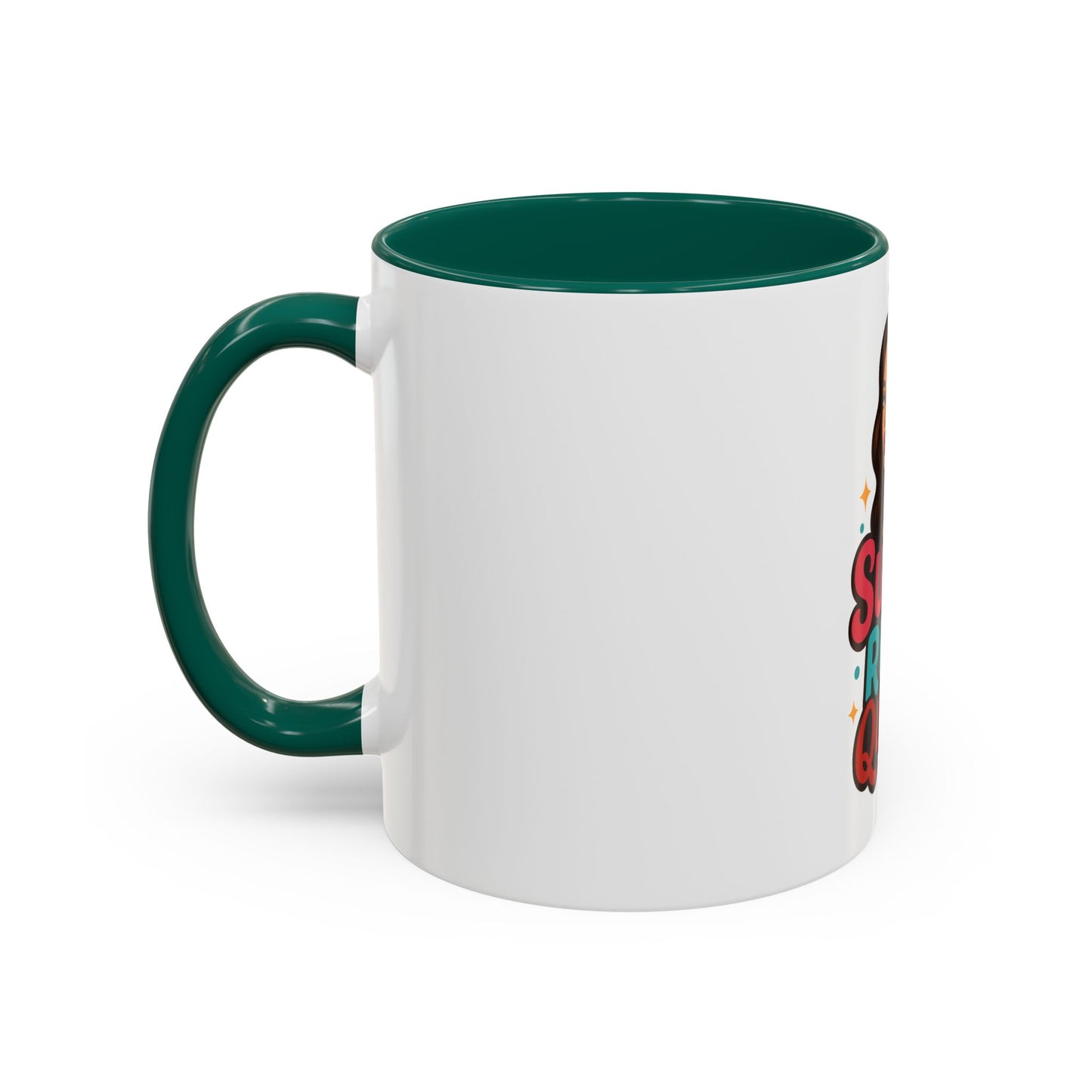 Colorful Sugar Rush Queen Mug, Fun Gift for Sweet Lovers, Cute Coffee Cup, Birthday, Celebration, Drinkware