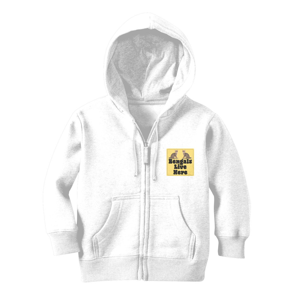 Bengals Classic Kids Zip Hoodie