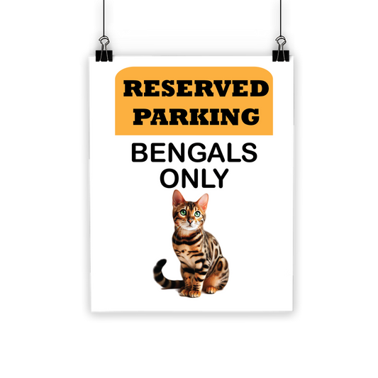 Bengals only Classic Poster