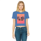 Best Friend Classic Women's Cropped Raw Edge T-Shirt