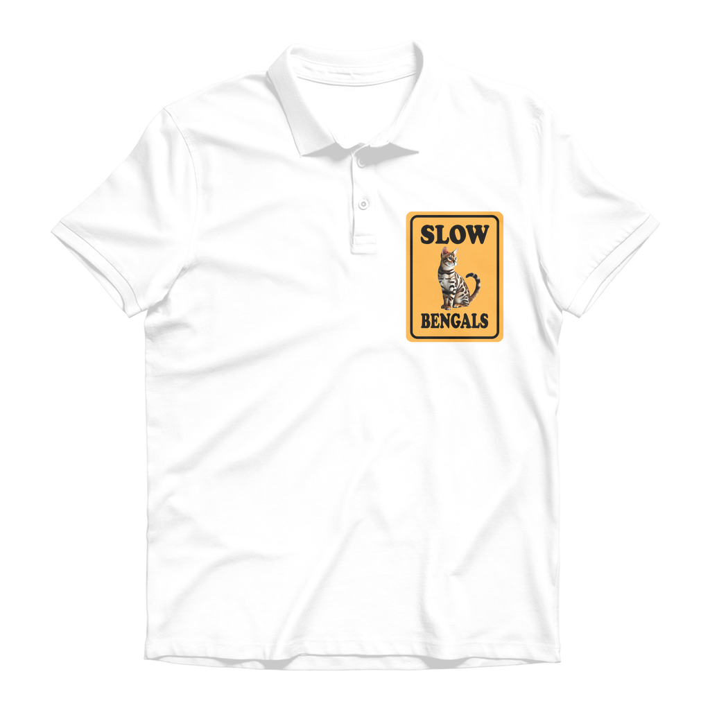 slow bengals Premium Adult Polo Shirt