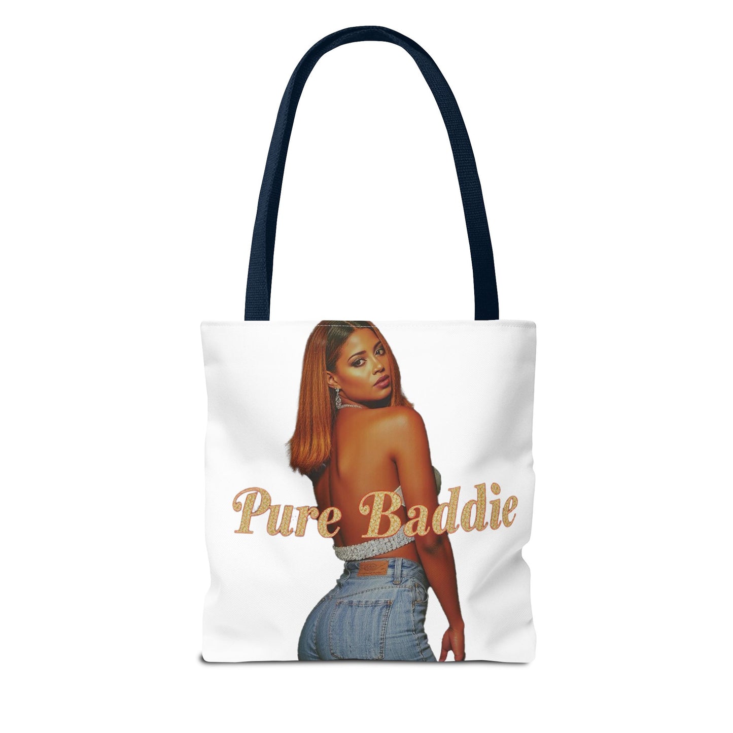 Stylish Tote Bag - Pure Baddie | Trendy Accessory for Fashion Lovers, Summer Outings, Festivals, Gift for Friends, Everyday Use