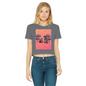 Best Friend Classic Women's Cropped Raw Edge T-Shirt