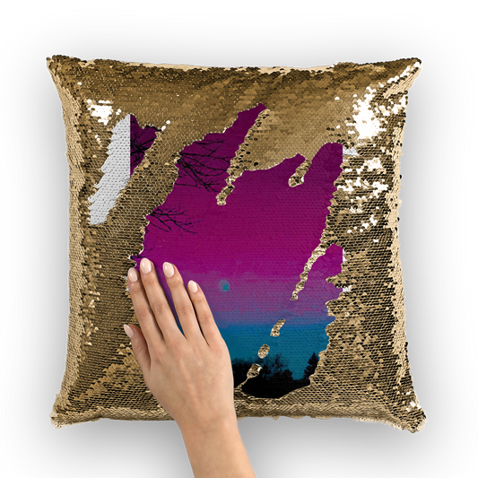 Twilight Sequin Cushion Cover